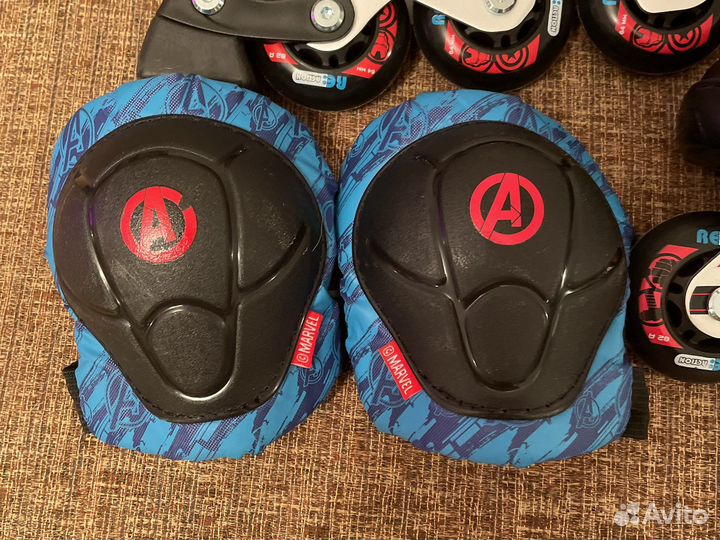 Ролики детские 26-31 с защитой