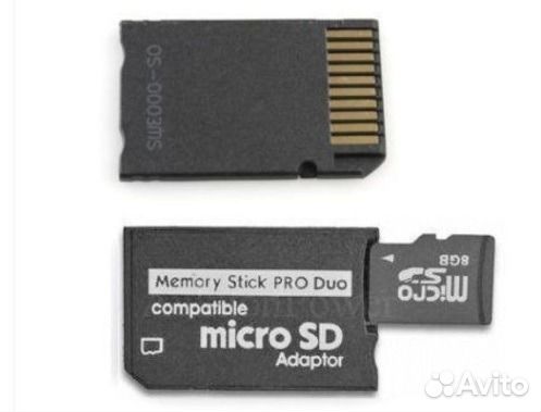 Переходник microSD на Memory Stick Pro DUO
