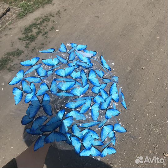 Букет из бабочек