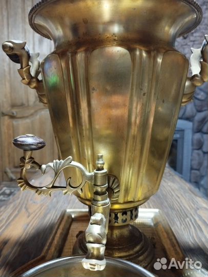 Самовар на дровах царский