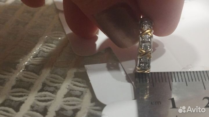 Серебряные серьги под тифанни