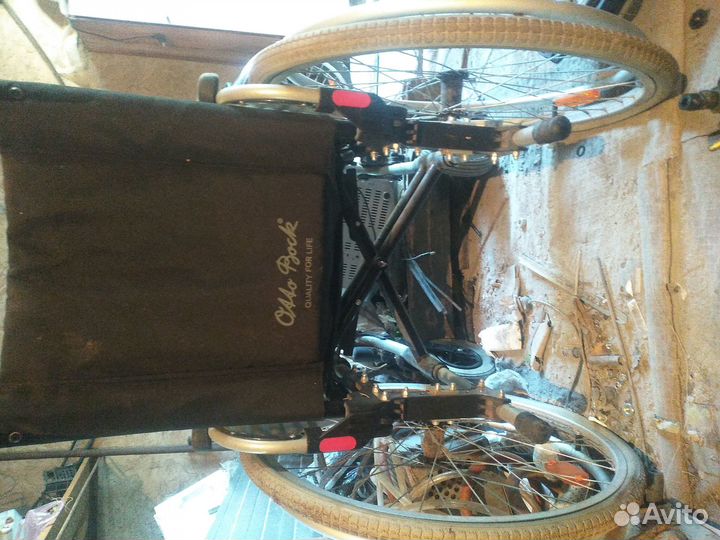 Инвалидная коляска складная бу