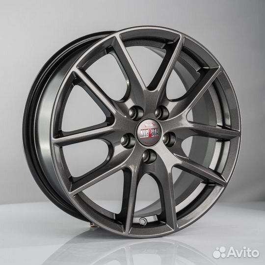 R16 5x114,3 6,5J ET40 D66,1 Alcasta M59 Graphite