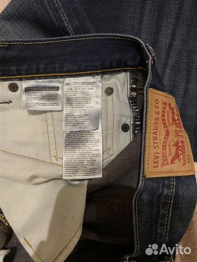 Мужские джинсы levis 504 w32 l34