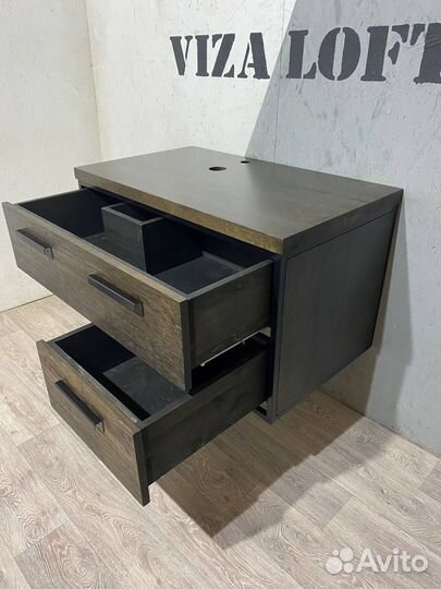 Подвесная тумба с ящиками