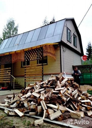 Дрова Осина навалом с доставкой по области