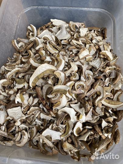 Грибы белые сушеные