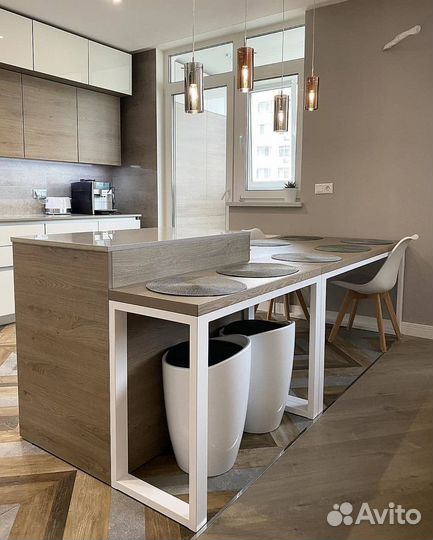 Кухонный гарнитур на заказ. Долговечные материалы