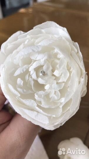 Цветы в волосы цветы на шпильке (ручная работа)