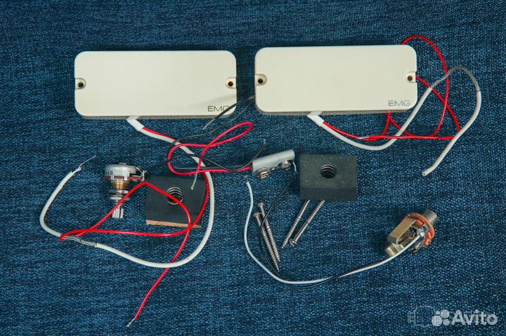EMG P81 + EMG P85 активные хамбакеры в формате P90
