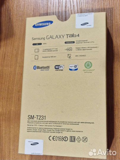 Планшет samsung galaxy tab 4