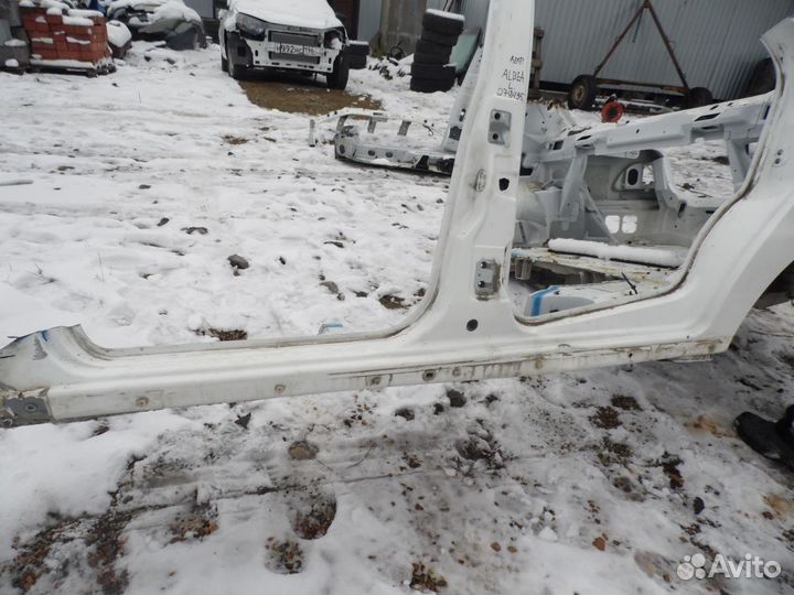 Порог со стойкой левый Fiat Albea 2002-2012