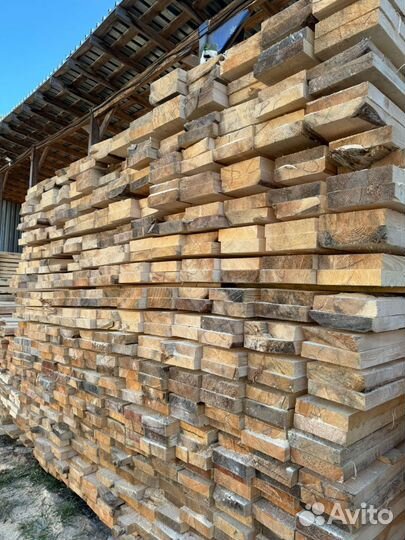 Доска обрезная 1 сорт ГОСТ 100*200*6м