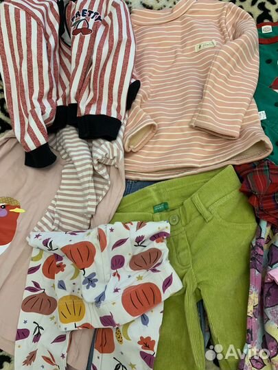 Вещи пакетом на девочку 104-110