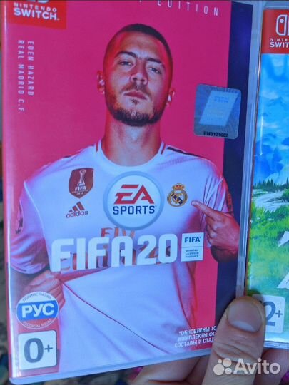 Картридж nintendo switch fifa