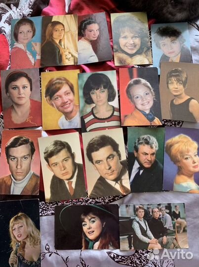 Открытки советские актеры СССР