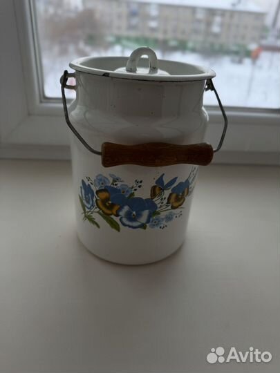 Бидон эмалированный СССР