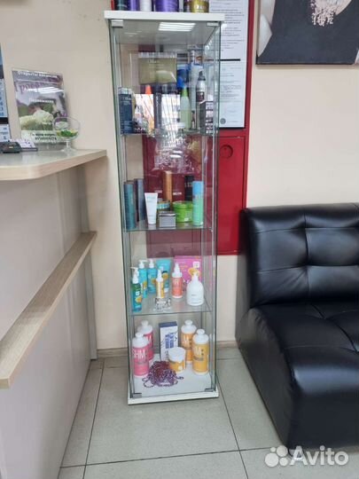 Стеклянная витрина бу