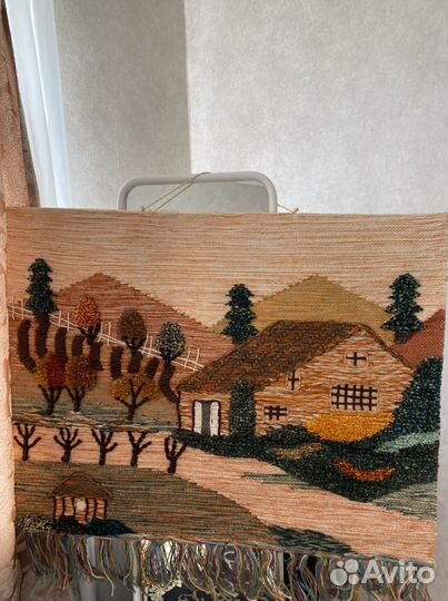 Шерстяной настенное пано