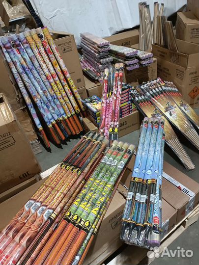 Римские свечи, пиротехника, фестивальные шары