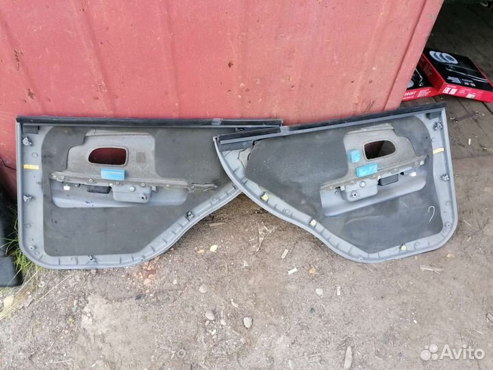 Дверные карты задние с элект пакет Renault Logan