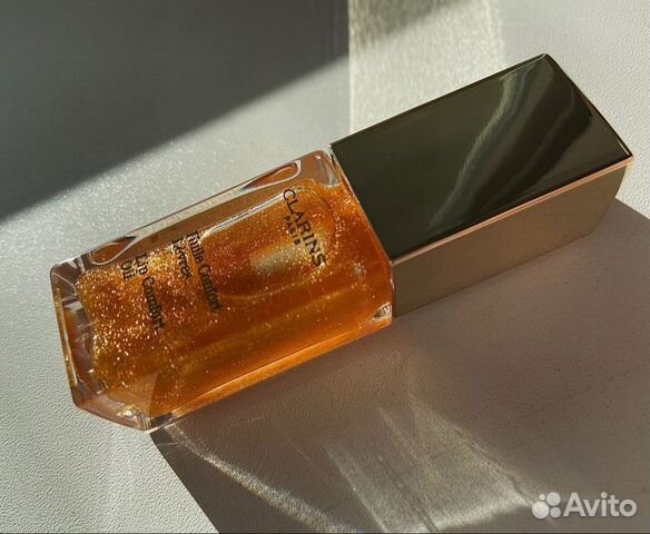 Clarins масло- блеск для губ 07 Honey glam
