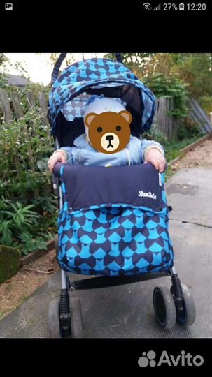 Коляска трость