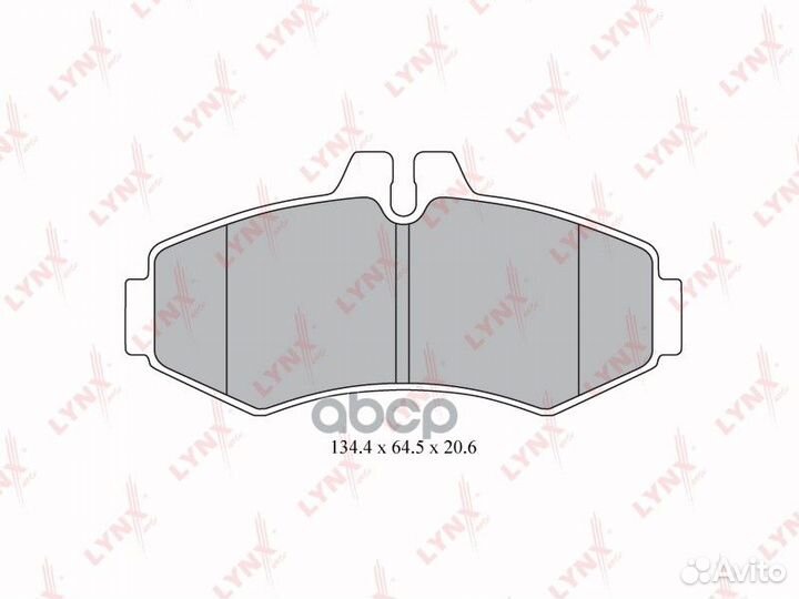 BD-5339 Колодки тормозные передние mercedes-BEN