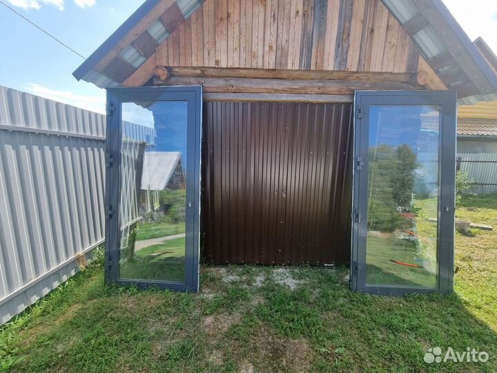 Дверь входная алюминиевая