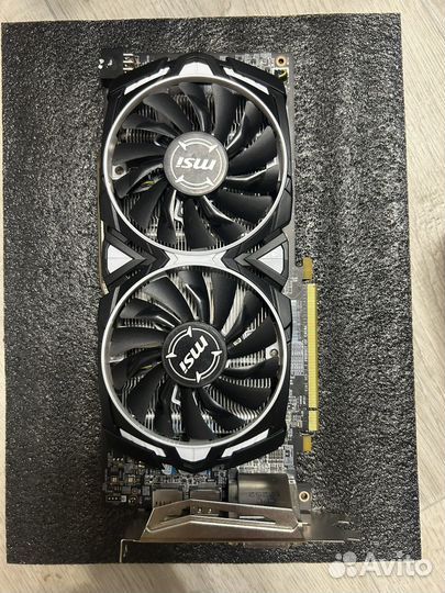 Видеокарта MSI rx580 4gb armor