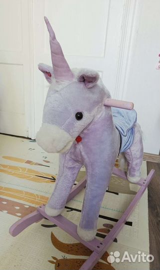 Качалка единорог