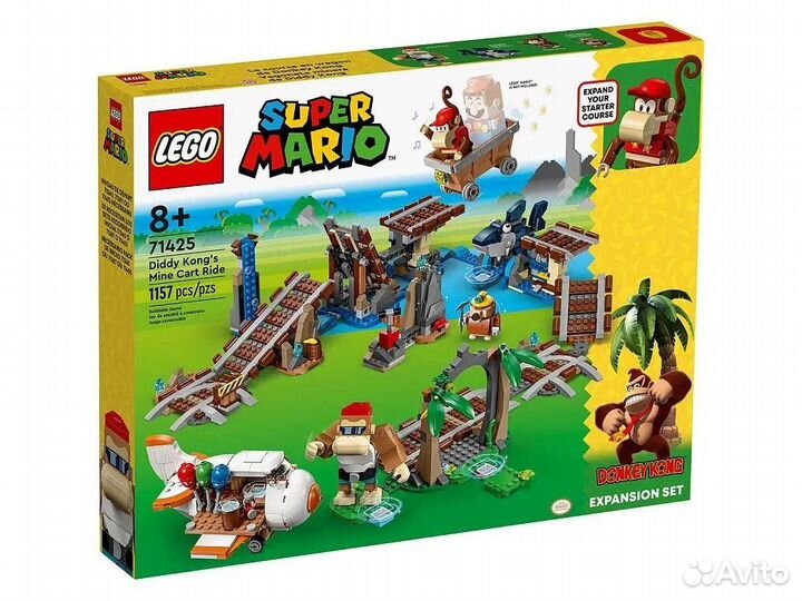 Lego Super Mario 71425 Поездка Дидди Конга на шахт