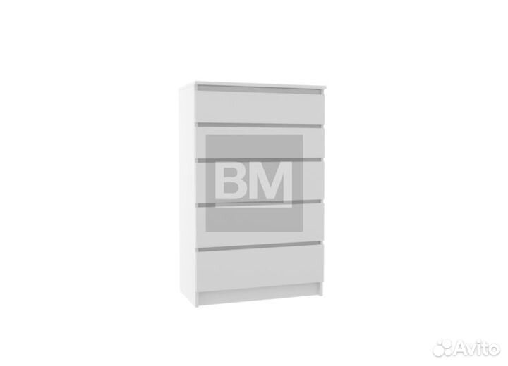 Комод белый узкий, наличие