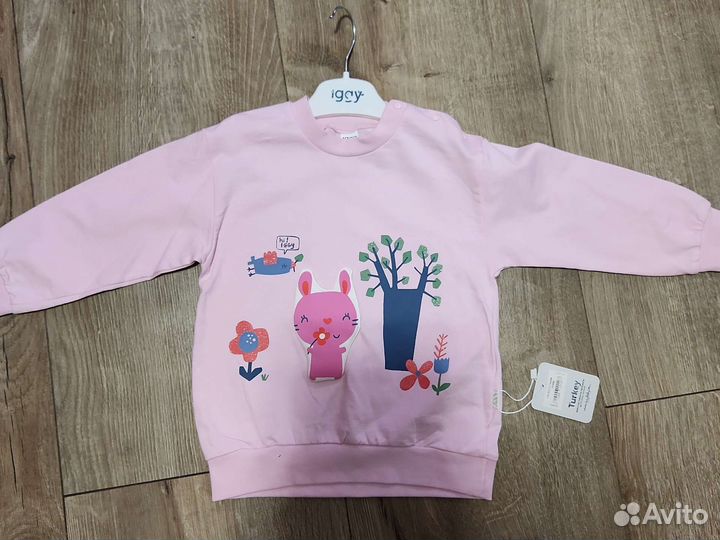 Костюм для девочки новый 74-92 см