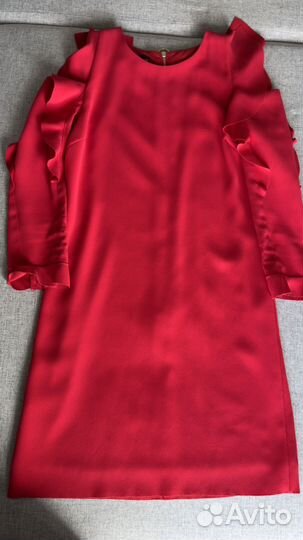Красное платье Pinko 42