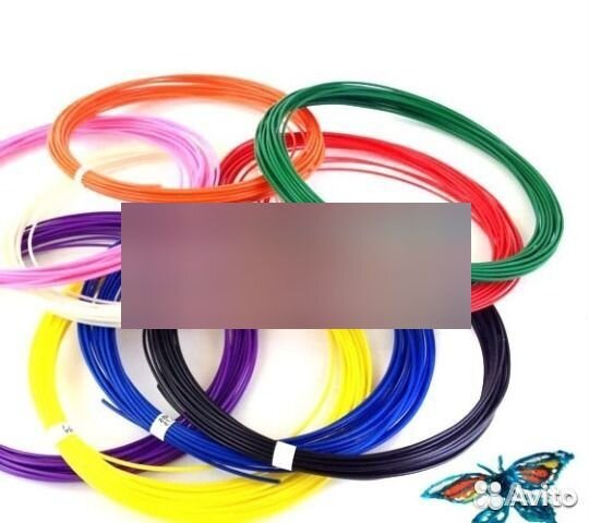 Пластик для 3D ручки PLA 9 цветов