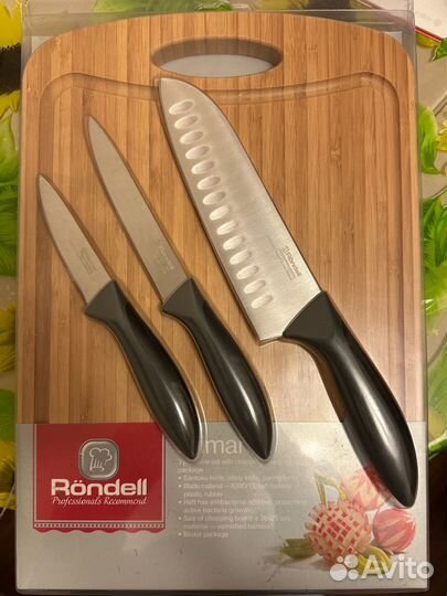 Набор кухонных ножей rondell