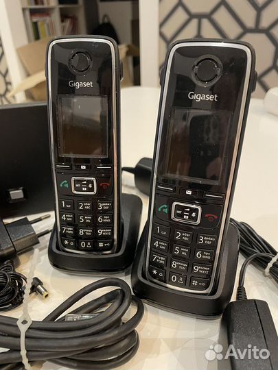 SIP Телефония Gigaset c530a ip три трубки