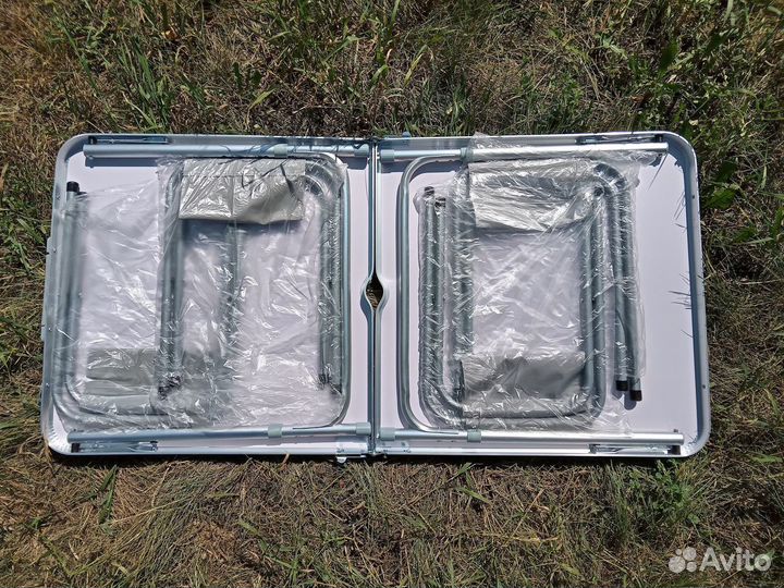 Стол складной туристический + 4 стула