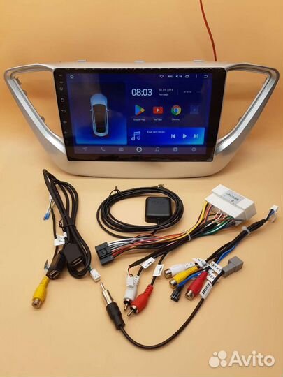 Магнитола андроид Хёндэ Солярис-2 2017г+