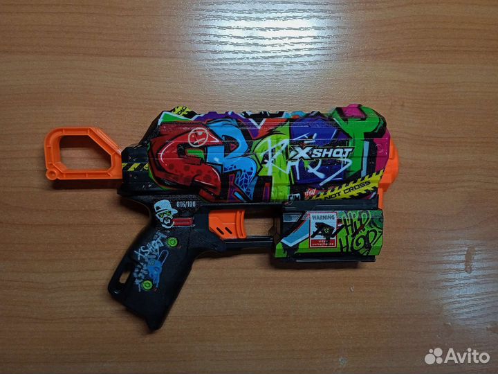 Zuru X-shot Skins флакс граффити 36516В