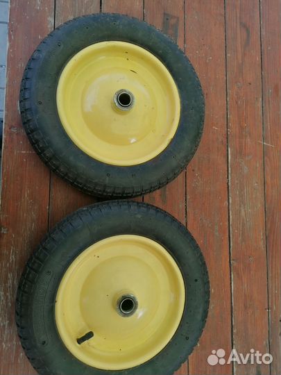 Колеса для садовой тележки