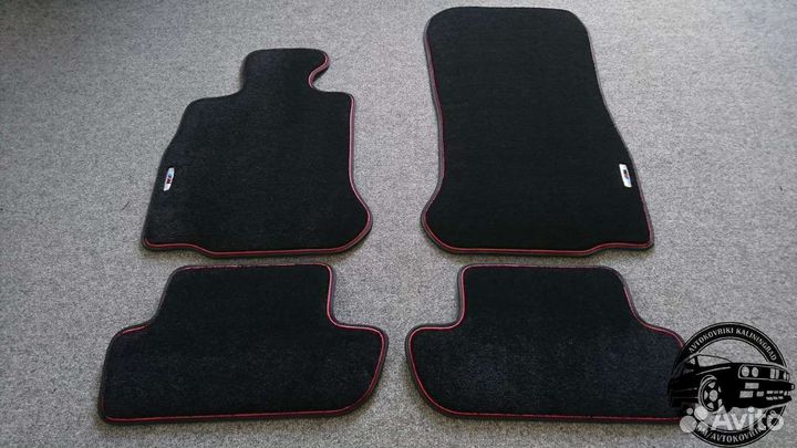 Автоковрики для BMW 6 серии f13, чёрные