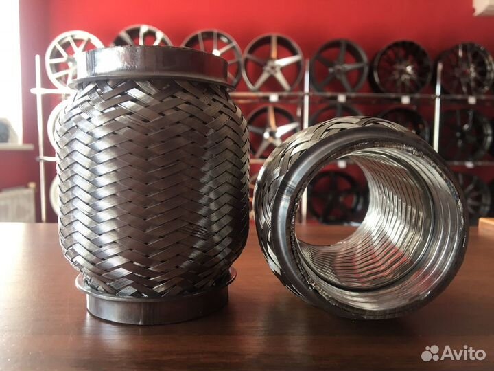 Гофра глушителя interlock 51\100 из 304 нержи