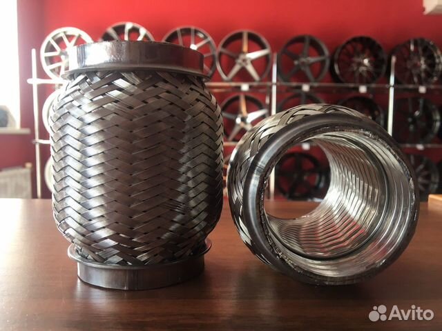 Гофра глушителя interlock 51\100 из 304 нержи