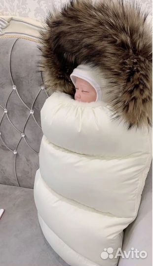 Конверт на выписку зимний