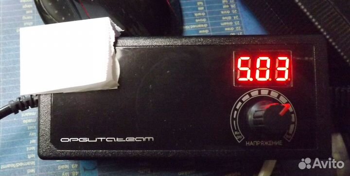 Блок питания адаптер регулируемый 3-12В 5А