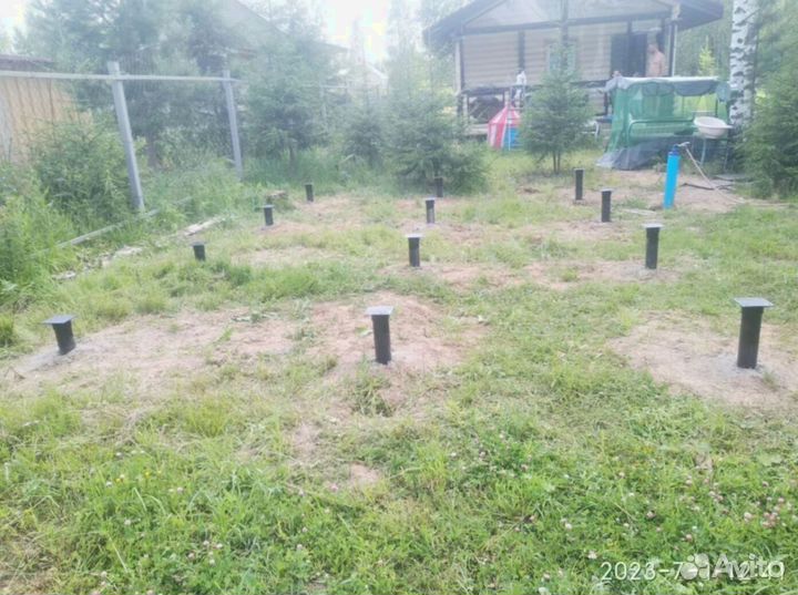 Винтовые сваи под ключ