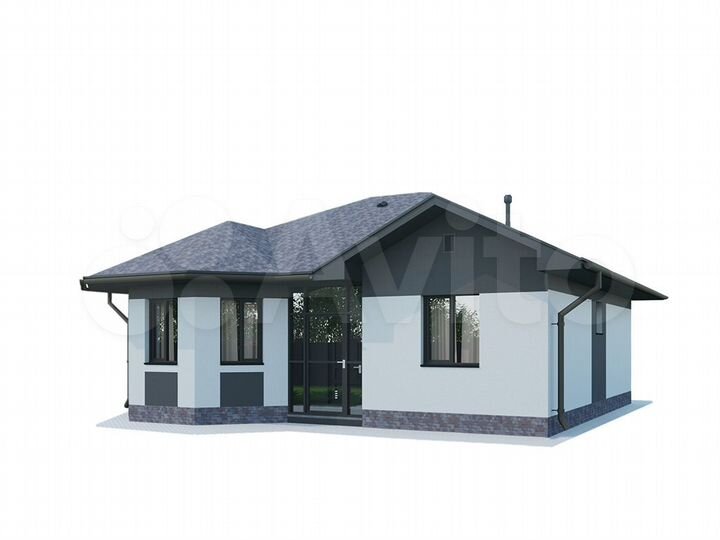 Дом 95 м² на участке 8 сот.