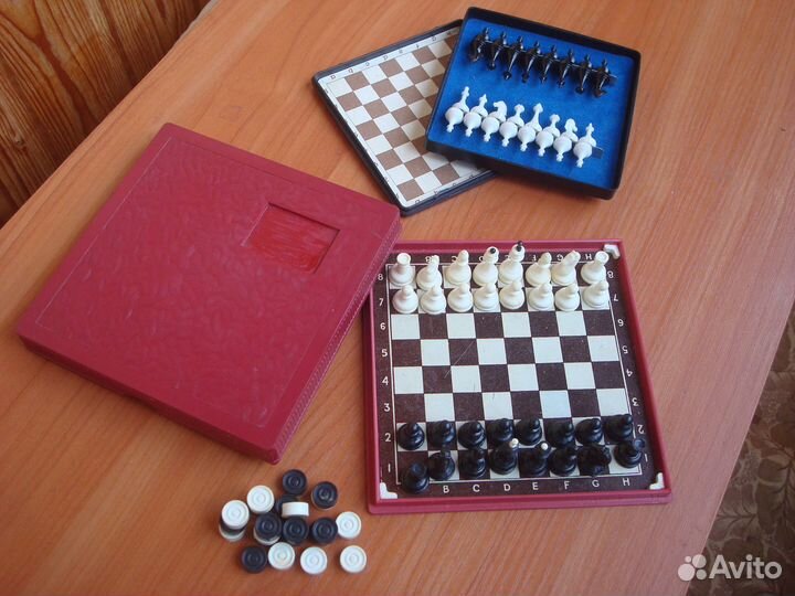 Шахматы магнитные/пятнашка